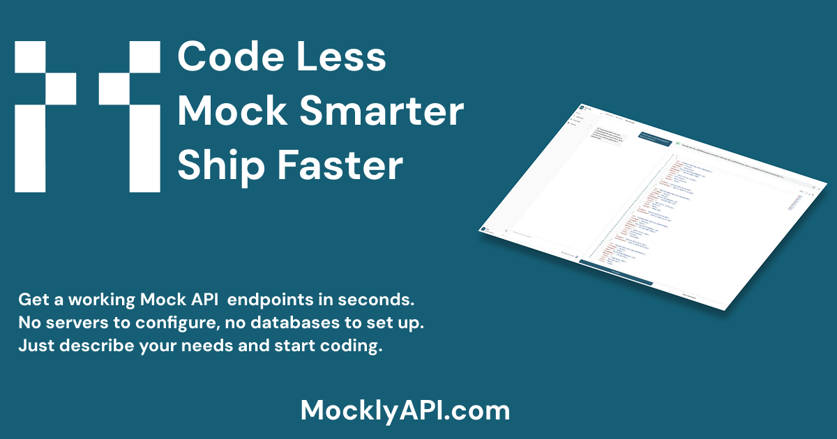 MocklyAPI AI-Assisted Mock API Endpoint Generator